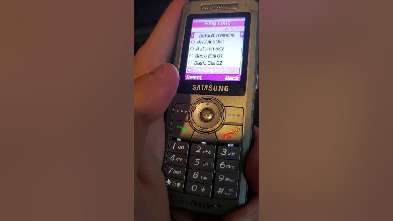 Samsung T509 ringtones YouTube