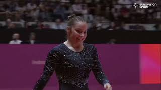 Abigail Martin. 2025 World Championships. EF. FX