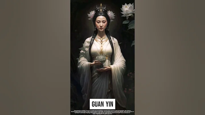 Guan Yin - The character of Chinese folklore described by #chatgpt and drawn by #midjourney - DayDayNews