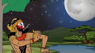 STORY WAYANG LUCU, ANIMASI BERGERAK