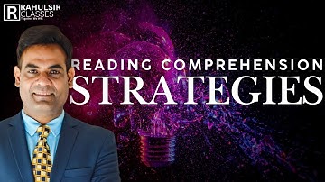 Strategies to Boost your Reading Comprehension Prep! l Rahul sir l CAT exam