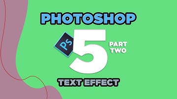 5 Creative & Easy Text Effect in Photoshop (Part 2) | Photoshop Tutorial 2021