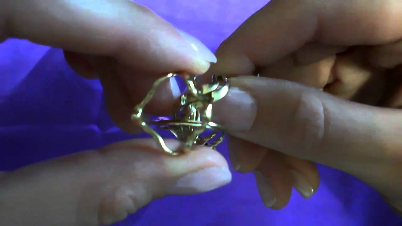 6 band .25ct gold puzzle ring solution YouTube