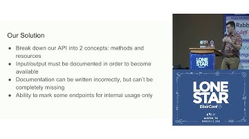 Lonestar ElixirConf 2019 - Lightning Talk 7 - Steve Bussey