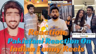 Pakistani Reaction On Indian Reels | mard hun biwi kiungliyo par nachun | Funny Reels Reaction Video