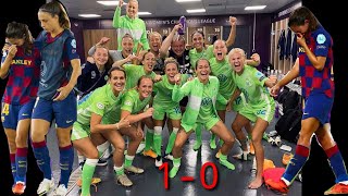 Uefa women's champions league highlights vfl wolfsburg vs fcbarcelona.
i'm so proud of my team fcbarcelona and congratulations for the win.
bar...