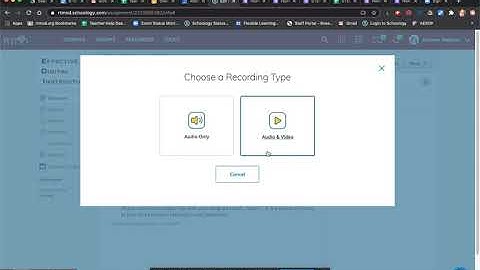 Schoology - Add Audio/Video Response (Student)