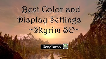 Best Colors and Display Enhancements