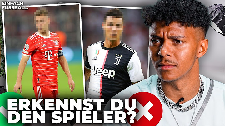 Erkennst du den Spieler? mit @Niklas-Wilson