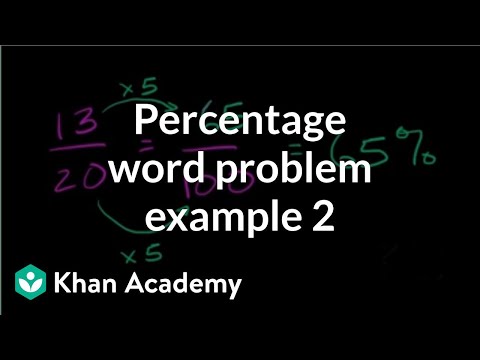 Percent Word Problem Example 2 | Decimals | Pre-Algebra | Khan Academy