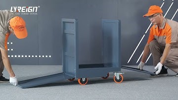 LYREIGN ZYCA1 ZYCA2 cnc tool holder cart installation video. Cnc tool cart lowes cnc tool scoots