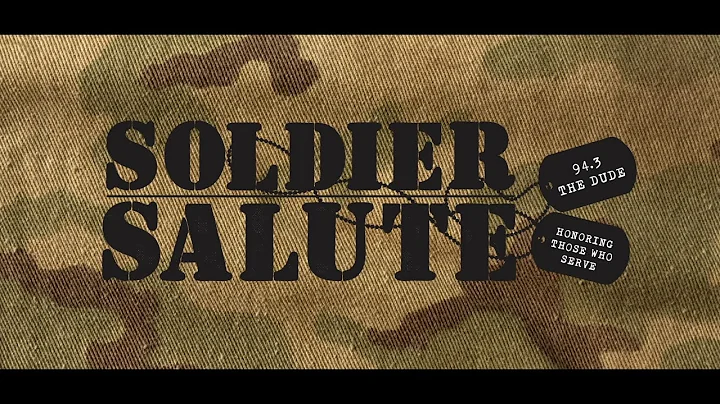 Soldier Salute: SCANG MSGT Ken Monroe