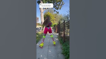 Easiest methods to stop without a heel brake on rollerblades 💓
