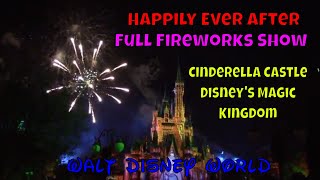 Happily Ever After Fireworks Show at Walt Disney Worlds Magic KIngdom
