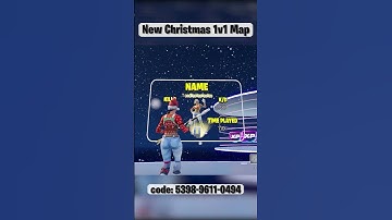 New Best Christmas 1V1 Map with Music😍