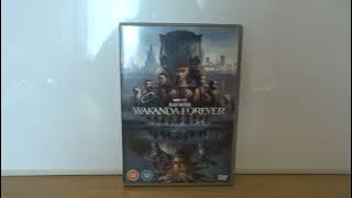 Black Panther Wakanda Forever (UK) DVD Unboxing