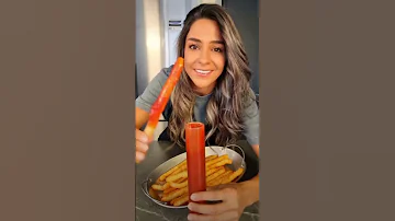 بطاطس طويلة مقرمشة 