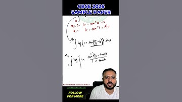 Integration CBSE Maths Sample Paper 2026 | CBSE Class 12 Maths