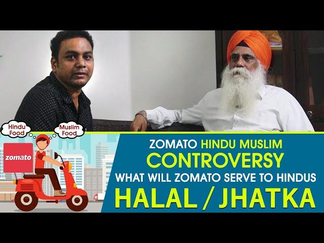 ZOMATO HINDU MUSLIM CONTROVERSY | What will Zomato serve to Hindus?