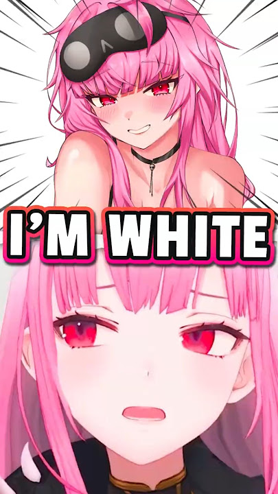 SHE'S WHITE?!NO WAY😱