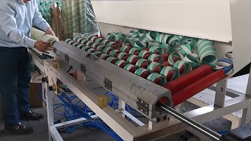 paper core loading and unloading machine