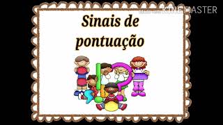 SINAIS DE PONTUAÇÃO