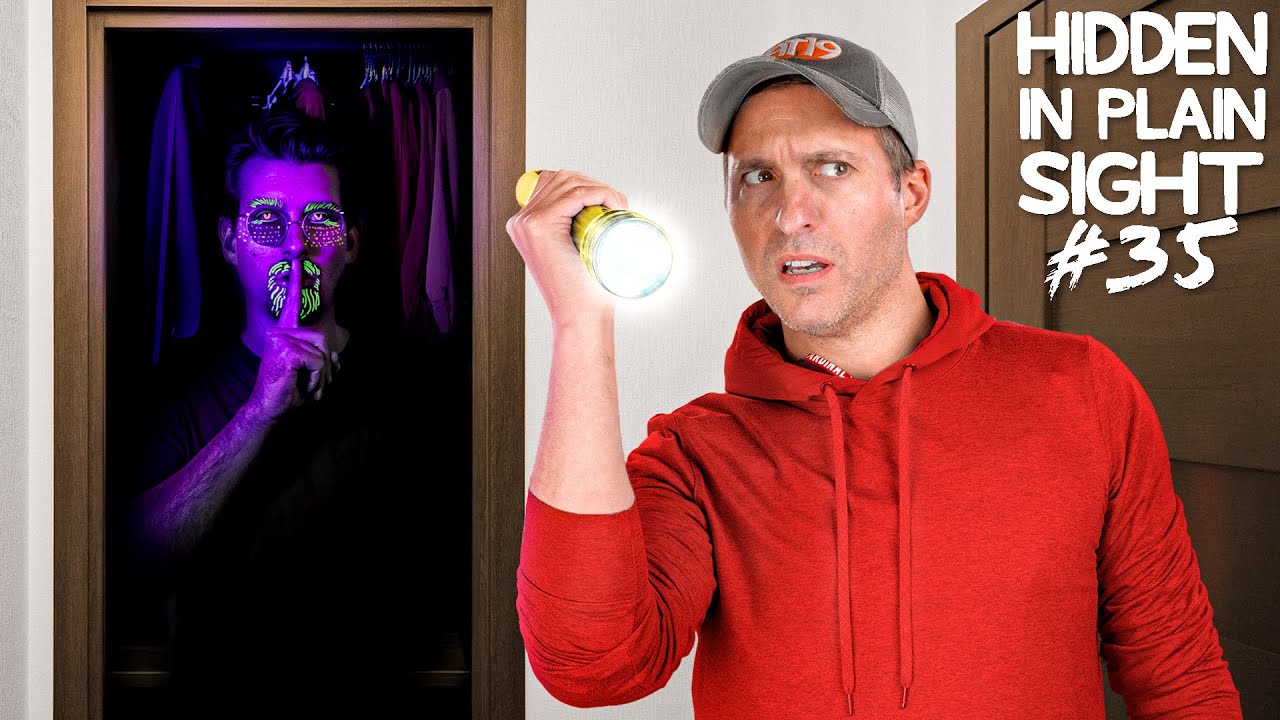 We Played Glow-In-The-Dark Hide and Seek! (MEMBER ONLY SCENES)