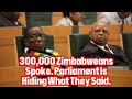300,000 Zimbabweans Spoke. Parliament Is Hiding What They Said.