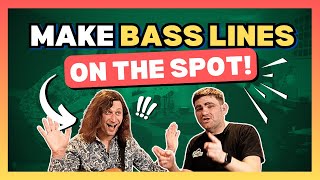 Creating Bass Lines On the Spot! | 'Catching The Bus' Challenge with Freddie Draper