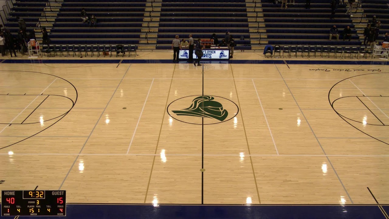 St. Mary's Ryken vs. Ireton High School JV Mens' Basketball