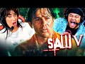 SAW 5 (2008) MOVIE REACTION!! FIRST TIME WATCHING! Jigsaw | Full Movie Review | Saw X