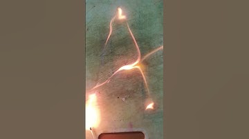 Fire Font - Capital A on Fire #shorts #shortsfeed