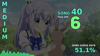 ✨ ANIME OPENING QUIZ: 2010s Edition! 【VERY EASY ➜ OTAKU】 (Guess 100 Banger Openings!)