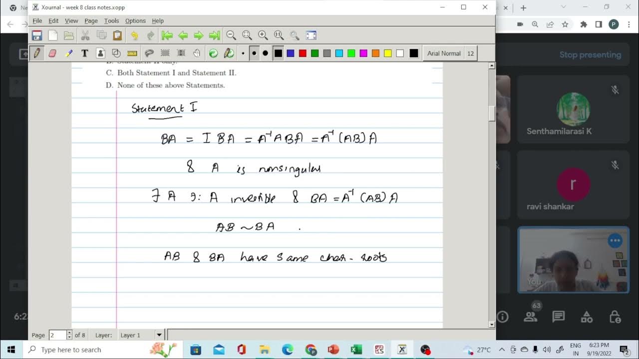 introduction to abstract and linear algebra nptel assignment answers