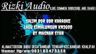 salim bor bor karaoke lagu simalungun kn2600