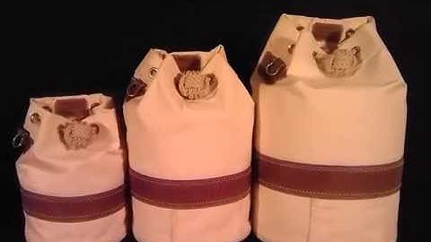 "Windjammer" Ditty Bag by Morris & Barth (ShipCanvas.com)