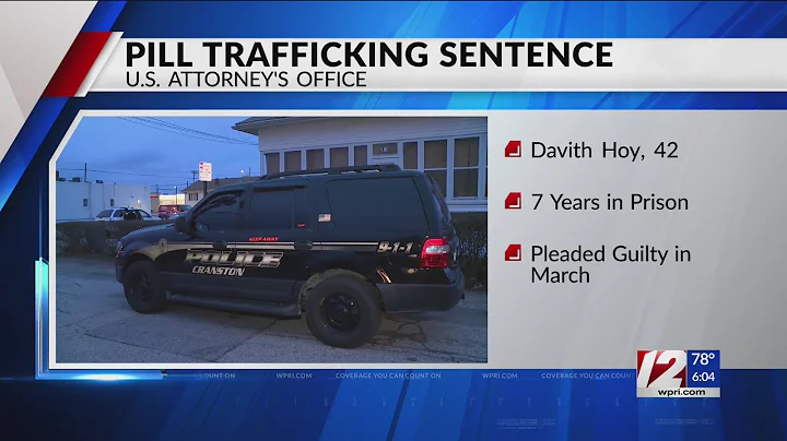VIDEO NOW: Man who admitted to trafficking drugs was sentenced to federal prison