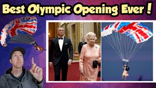 Californian Reacts James Bond And The Queen London 2012 Performance - Queens Best Entrance Ever?