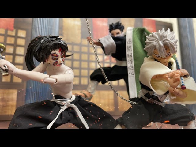 鬼滅の刃 無限城 stop motion ②Kokushibou vs Gyomei & Sanemi