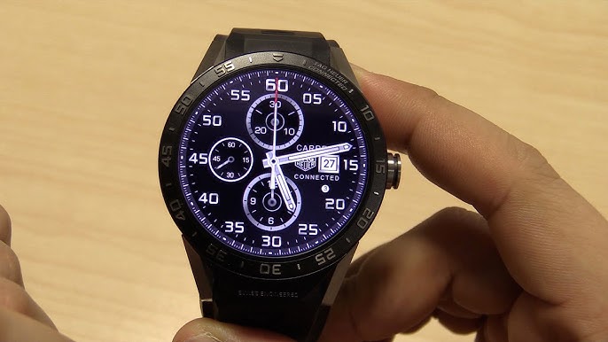 Tag Heuer Connected Watch Faces Quick Look 