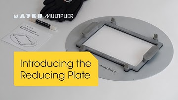Introducing the Reducing Plate - Use smaller rectangular sheets on the Mayku Multiplier