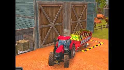 Making Straw From Wheat And Feed Them To Cows In FS 18 | FS18 Gameplay | FS18 Timelapse #shorts