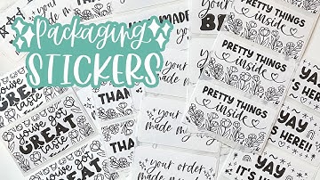 How to Use Thermal Label Designs | Small Biz Stickers w Rollo