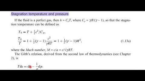 Video 5 Compressible Gas Flow Relations