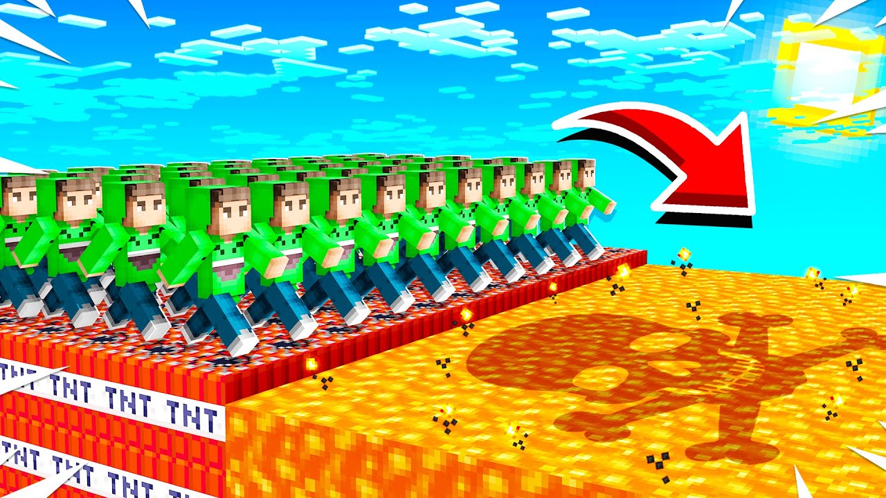 30 WAYS TO KILL JELLY IN MINECRAFT!