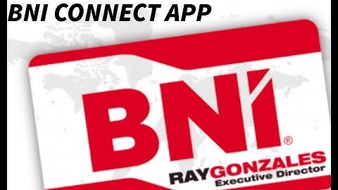 Using BNI Connect app. How To Record Your BNI Activities