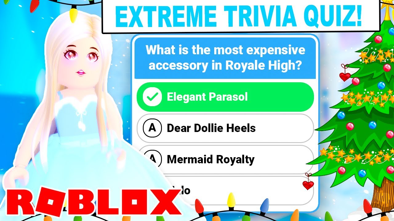 Extreme Royale High Trivia Quiz Winner Gets 10 000 Diamonds Roblox Royale High Youtube