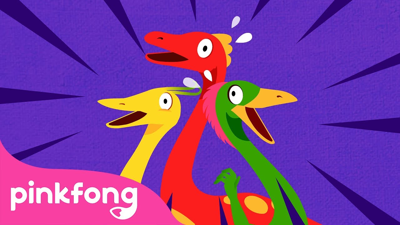 Tiga Jenis Mimus | Lagu & Kartun Dinosaurus | Lagu Anak | Pinkfong dan Baby Shark