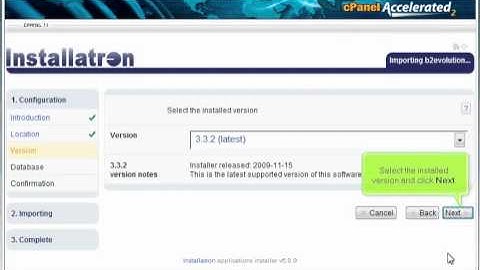 How to import an existing application into Installatron | HostVizor
