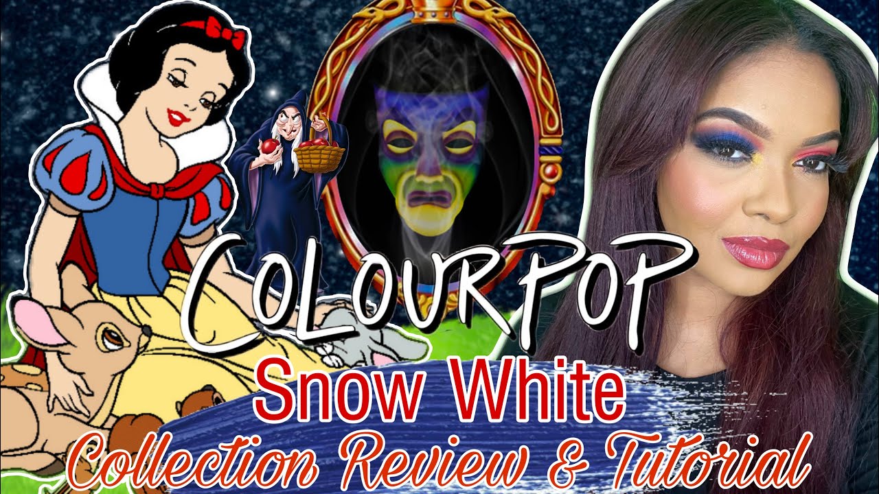 Colourpop X Snow White Collection Review & Demo | GIVEAWAY
